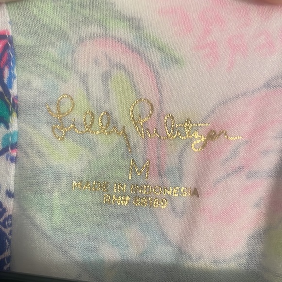 Brand New with Tags Lilly Pulitzer Dayley Romper in “Pop Up Wish You Were Here” - Picture 5 of 6